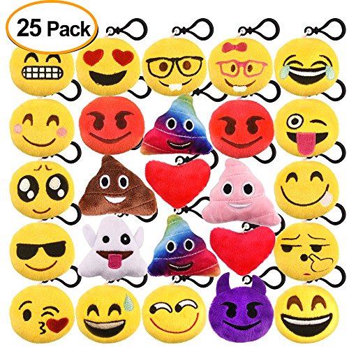 25 Pack Emoji-Pop Plush Pillow